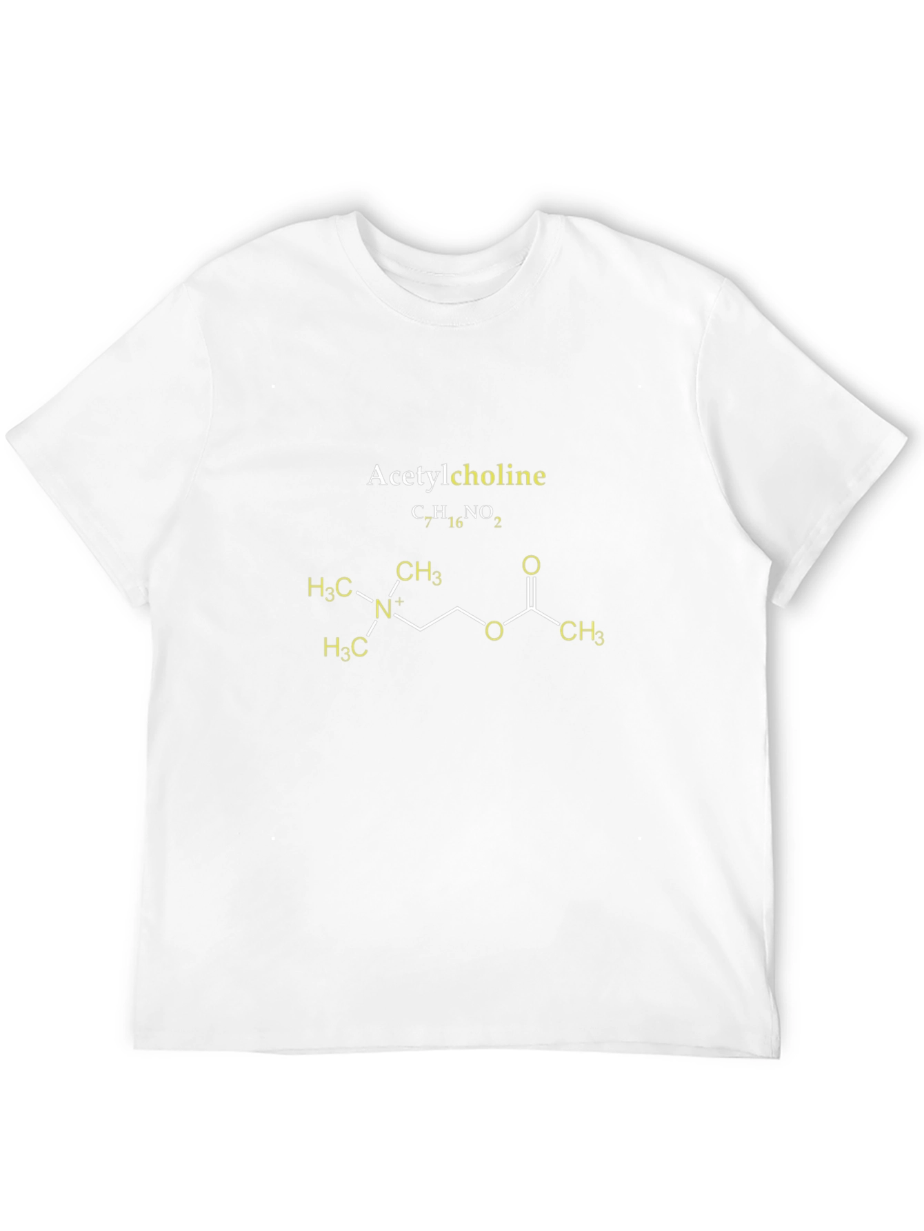 Acetylcholine Molecule Graphic T-Shirt