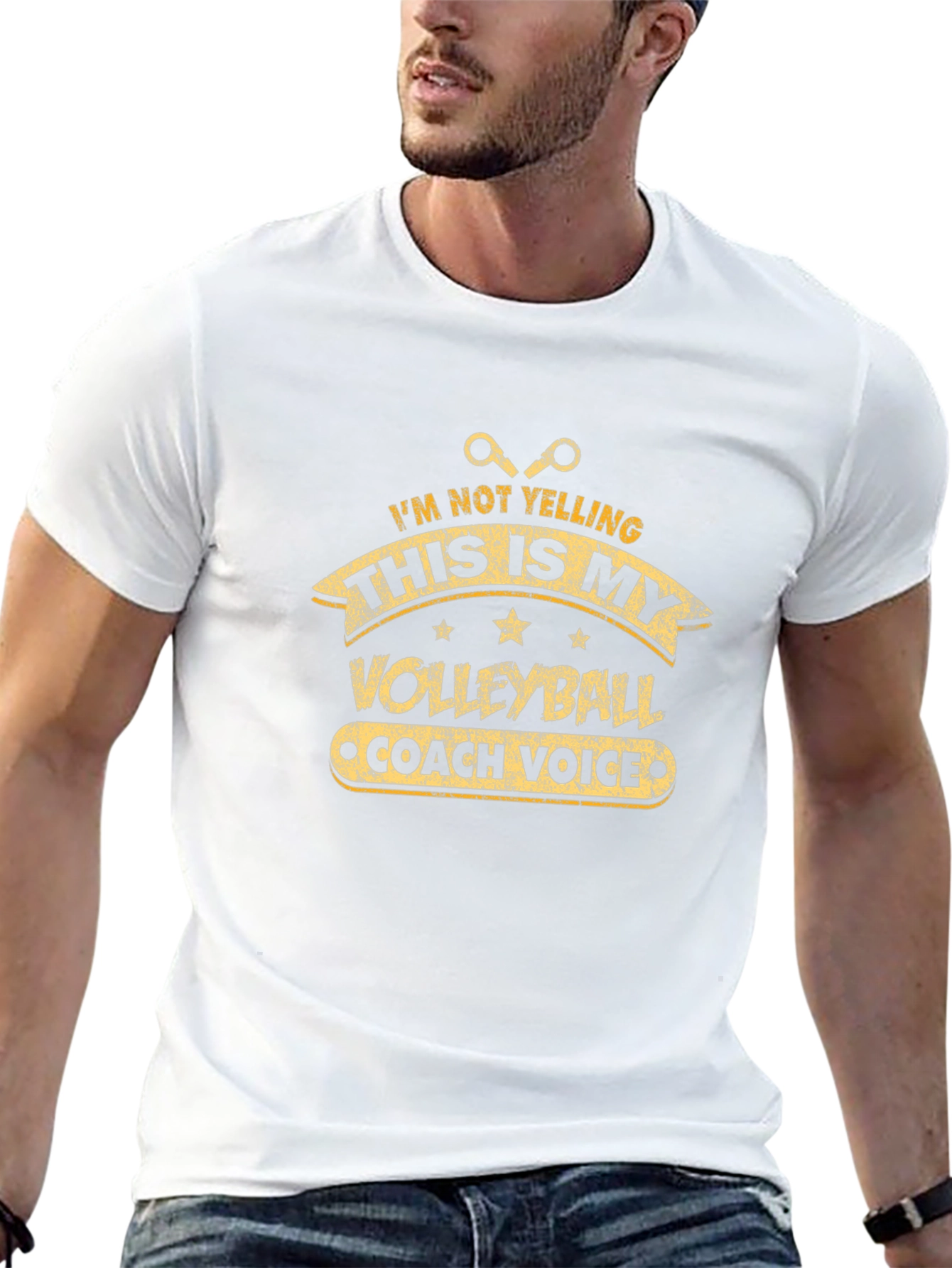 Volleyball Coach Voice T-Shirt