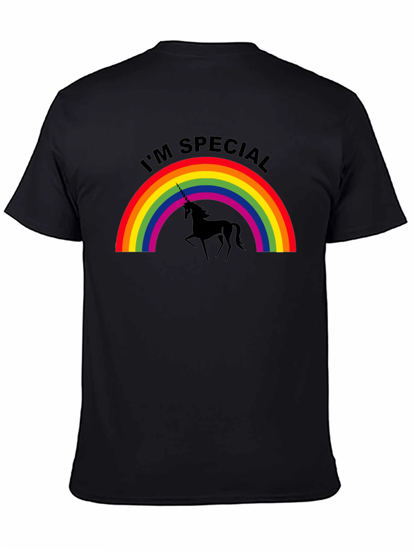 Im Special Unicorn Rainbow Graphic Tee