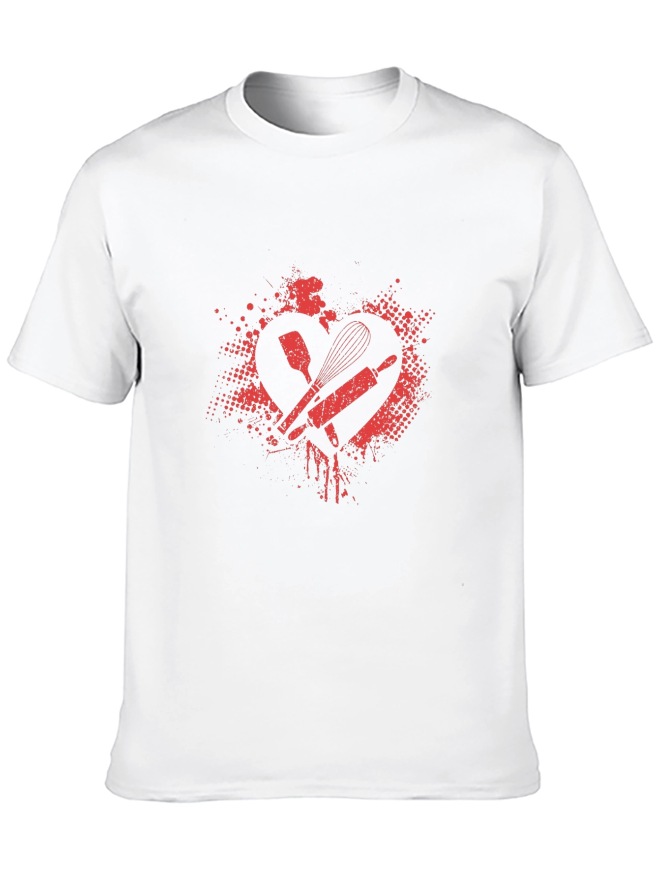 Bakers Heart T-Shirt - Passion for Baking