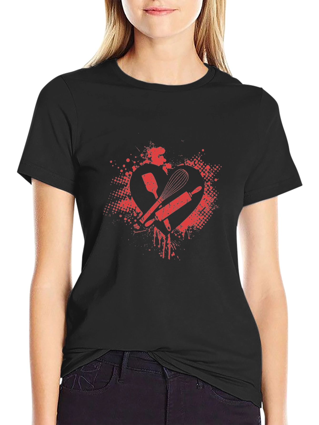 Bakers Heart T-Shirt - Passion for Baking