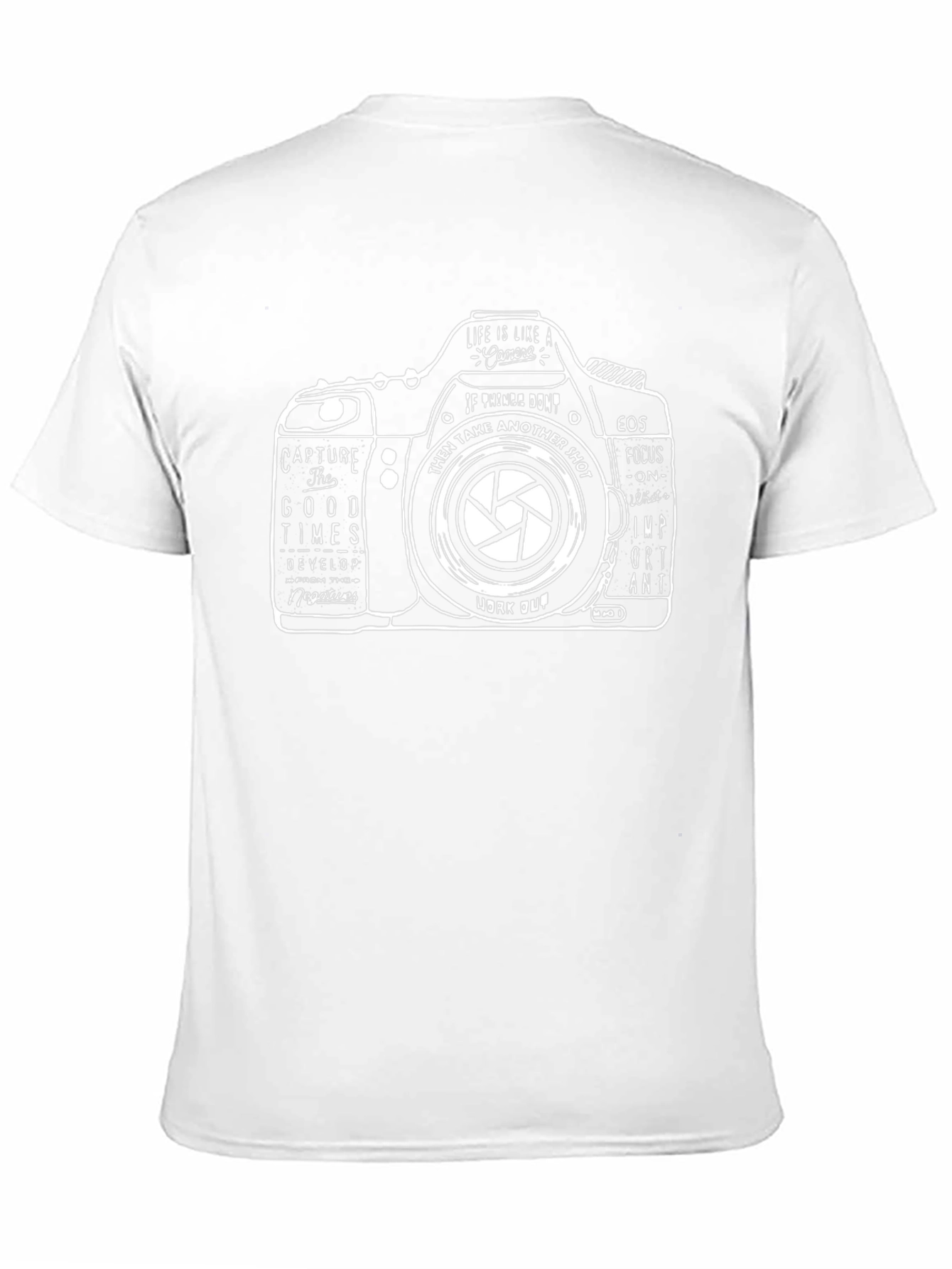 Camera Graphic T-Shirt - Photographer Gift
