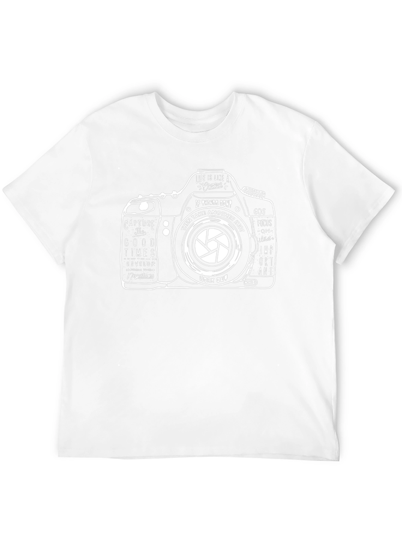 Camera Graphic T-Shirt - Photographer Gift