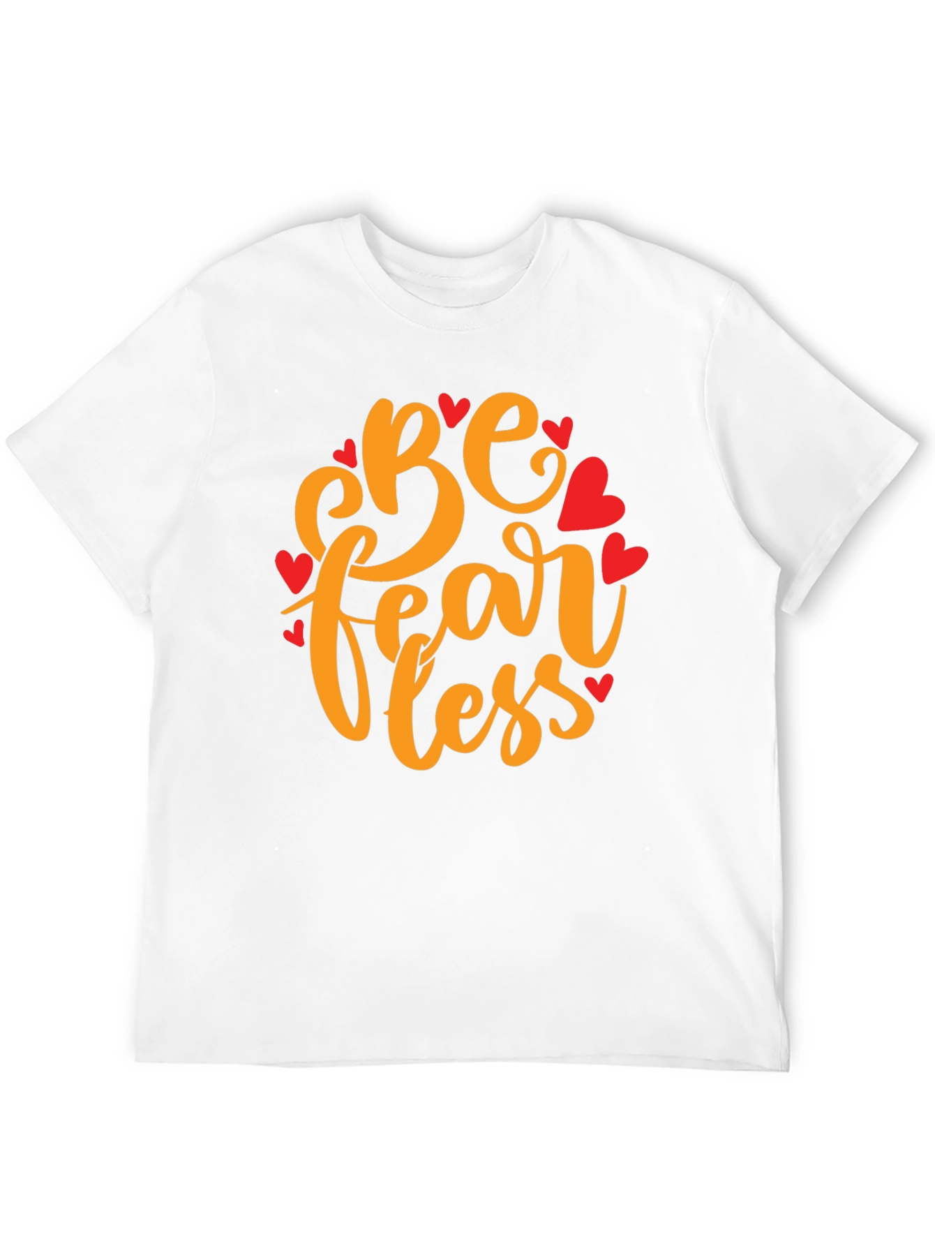 Be Fearless Graphic Tee - Black T-Shirt