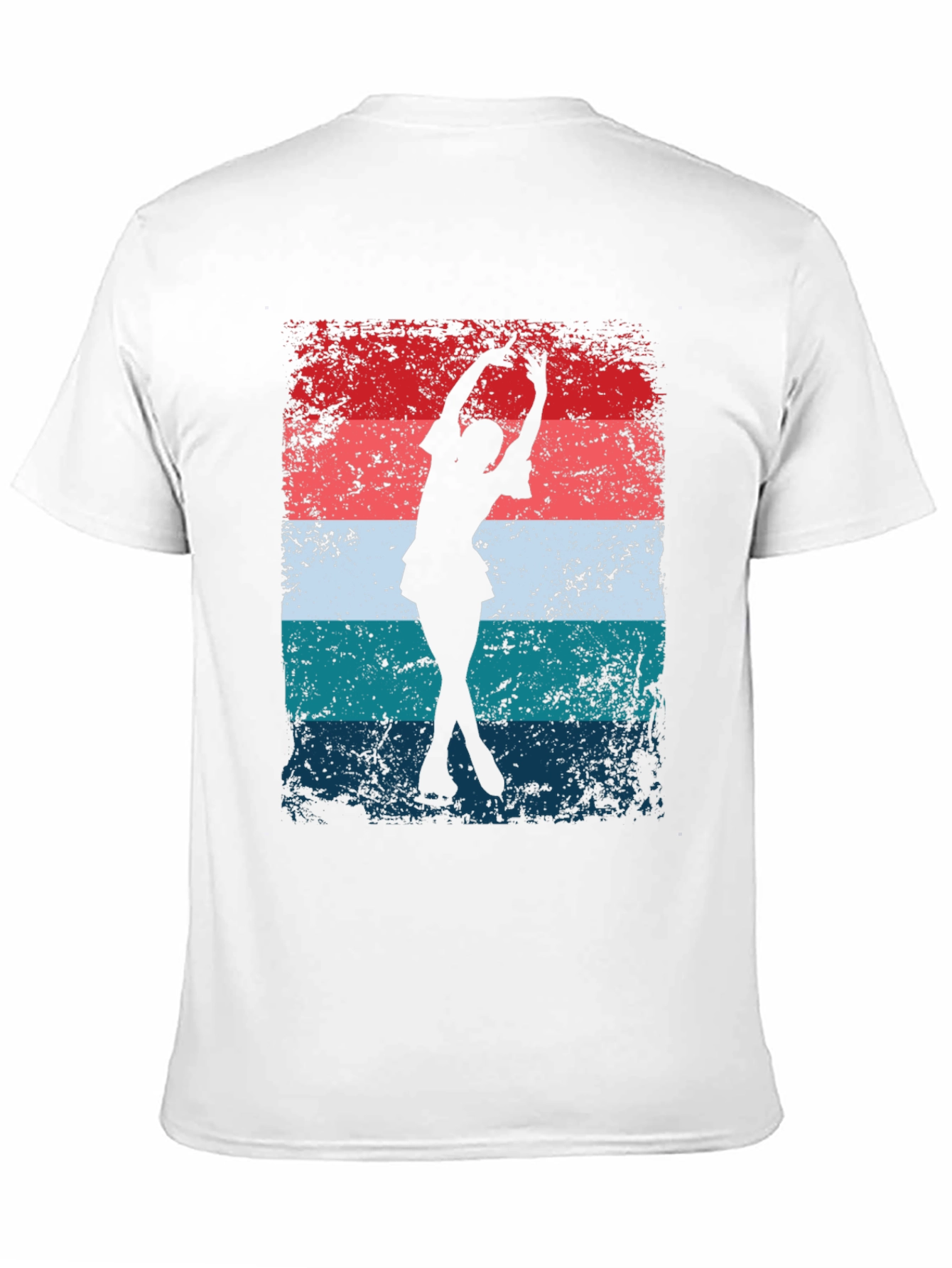 Retro Ice Skater Graphic Tee