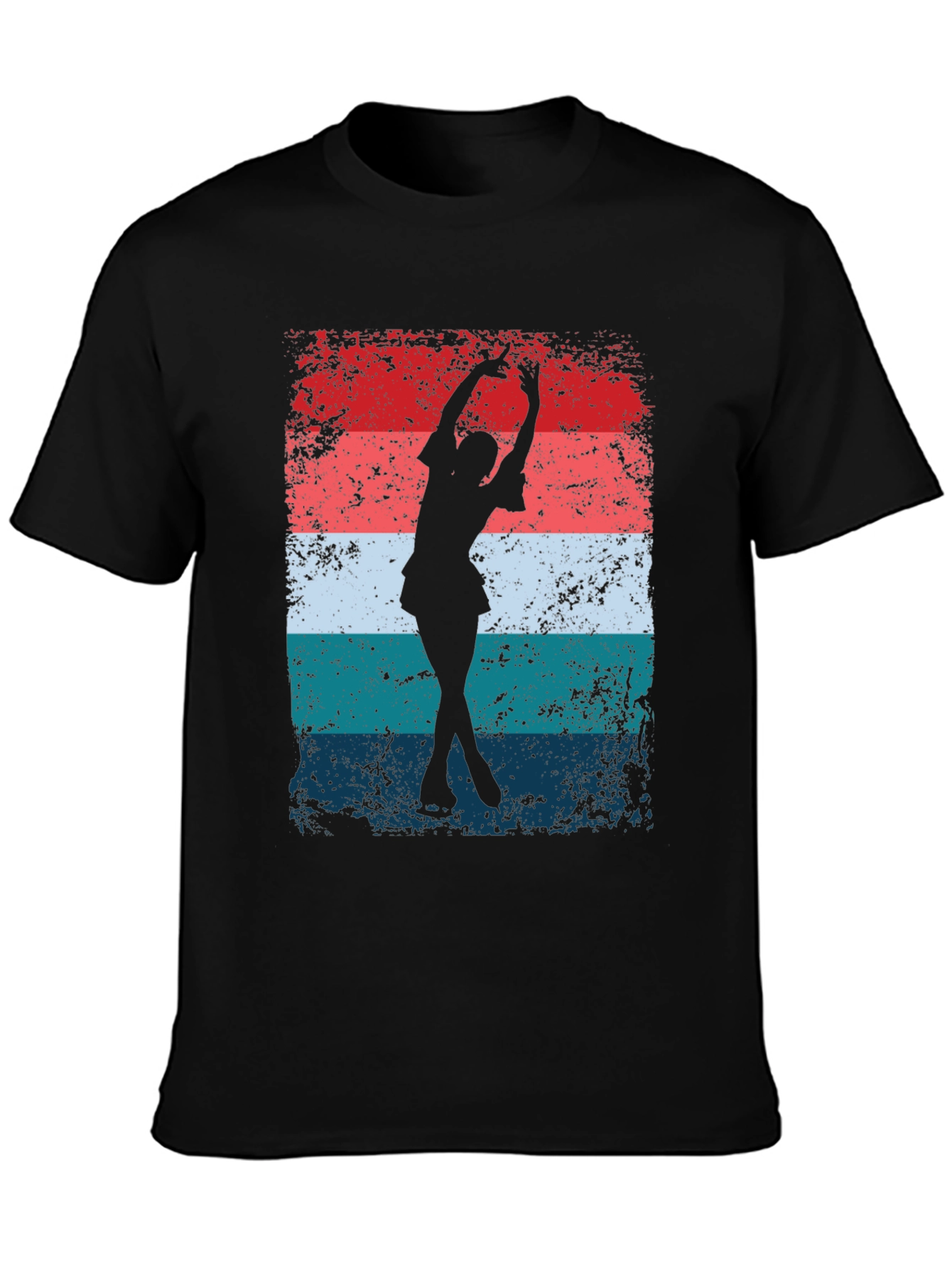 Retro Ice Skater Graphic Tee