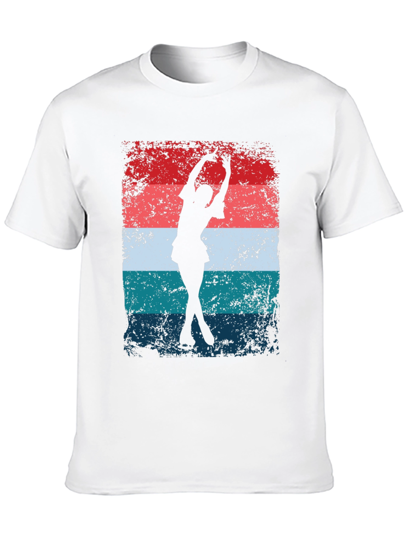 Retro Ice Skater Graphic Tee