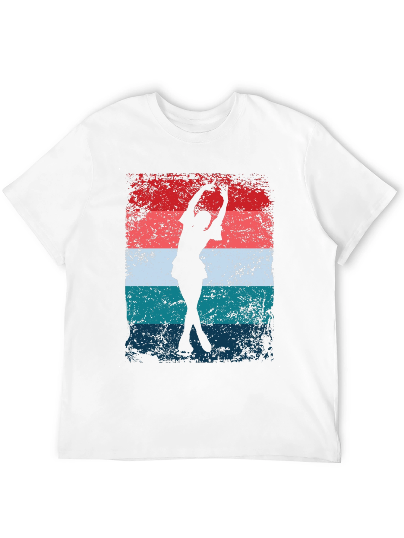 Retro Ice Skater Graphic Tee