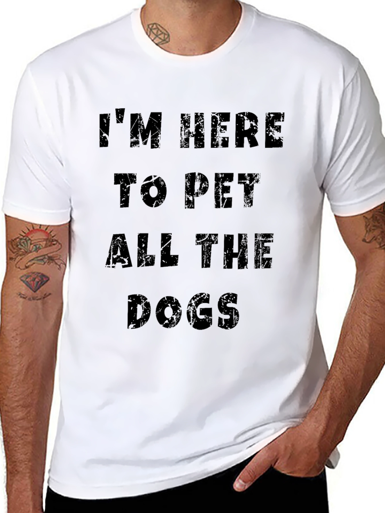 Pet All The Dogs Graphic Tee
