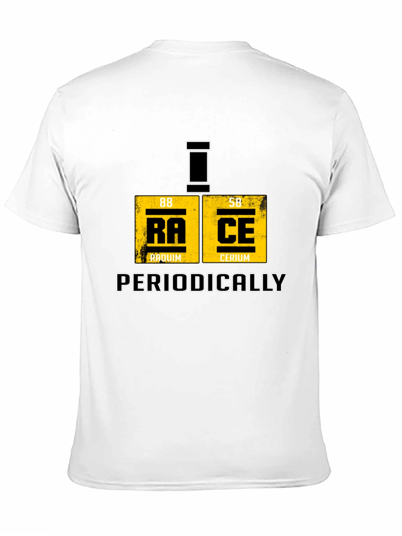 Periodic Table Race T-Shirt - Chemistry Humor