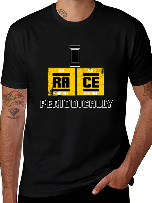Periodic Table Race T-Shirt - Chemistry Humor