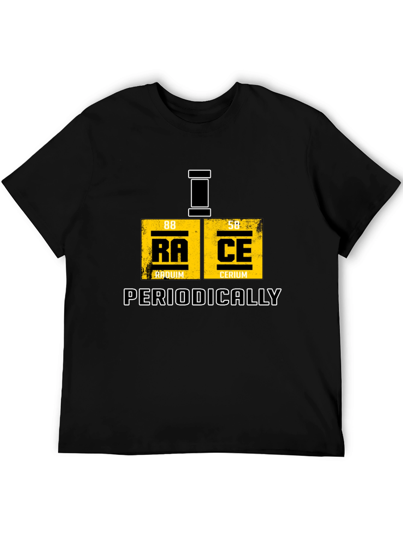 Periodic Table Race T-Shirt - Chemistry Humor