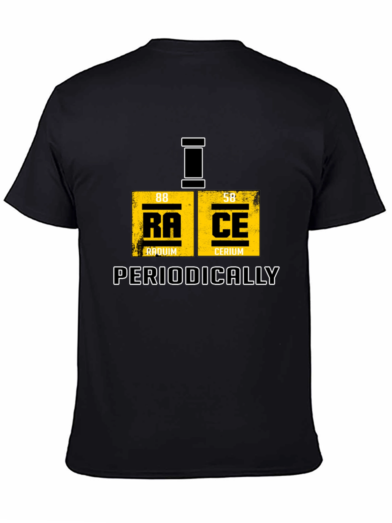 Periodic Table Race T-Shirt - Chemistry Humor