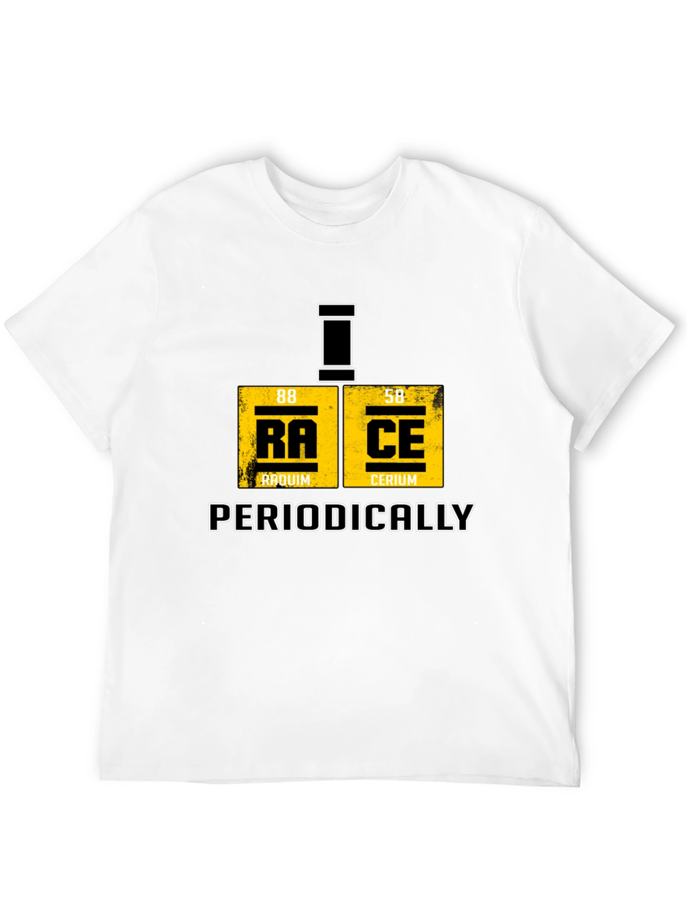 Periodic Table Race T-Shirt - Chemistry Humor