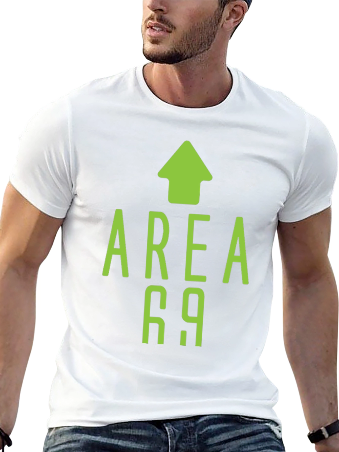 Area 69 T-Shirt - Funny Novelty Graphic Tee