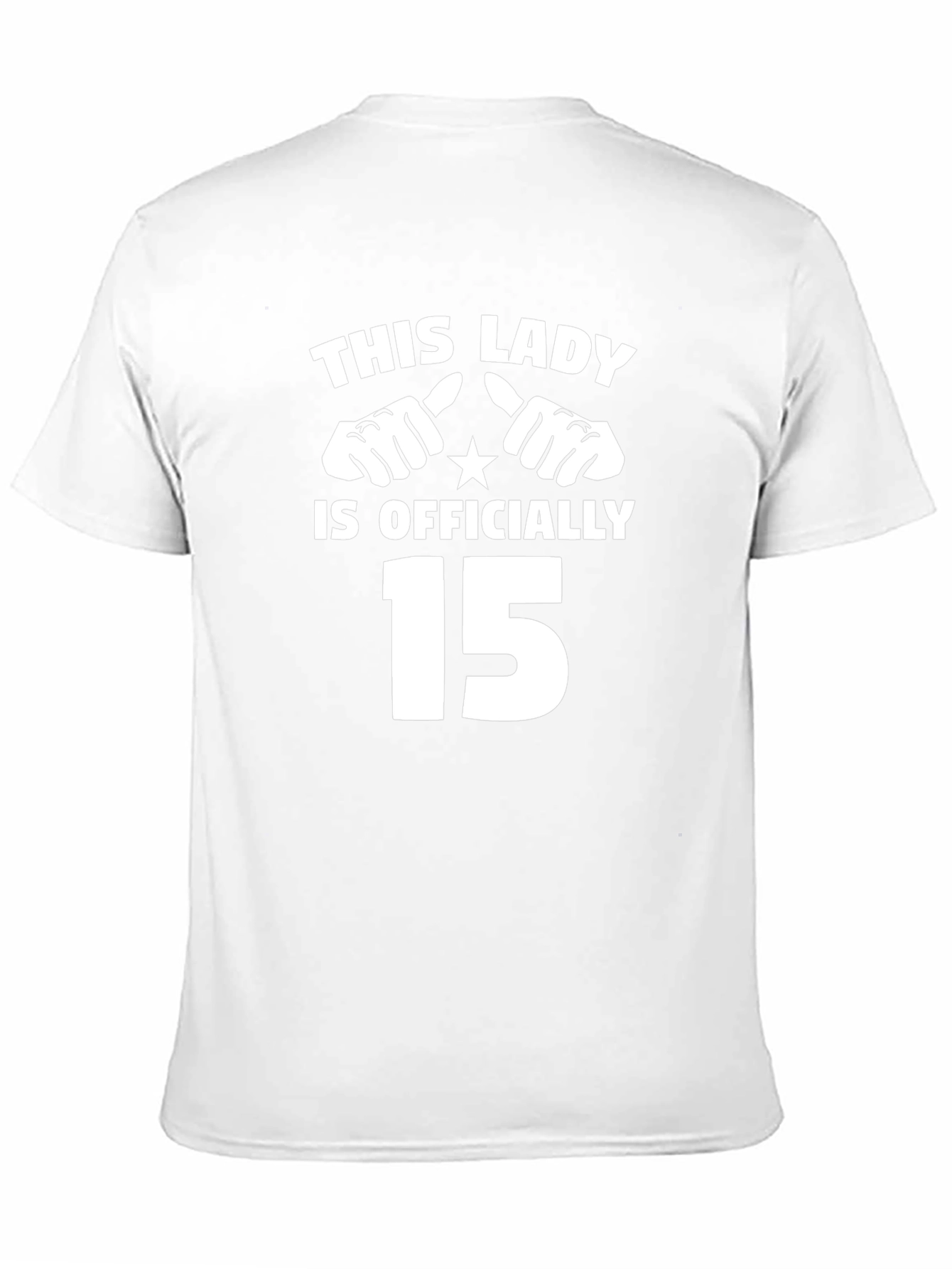 This Lady Is Officially 15 - Novelty T-Shirt
