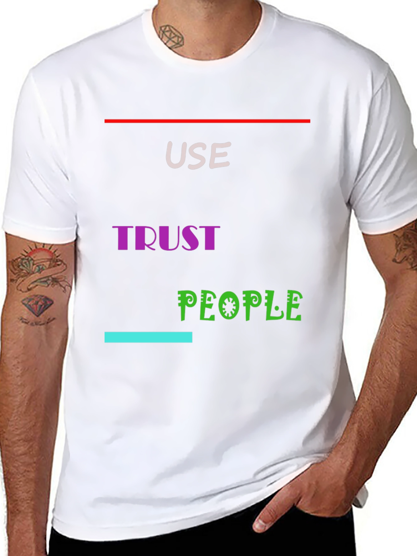 Use Trust People Graphic Tee