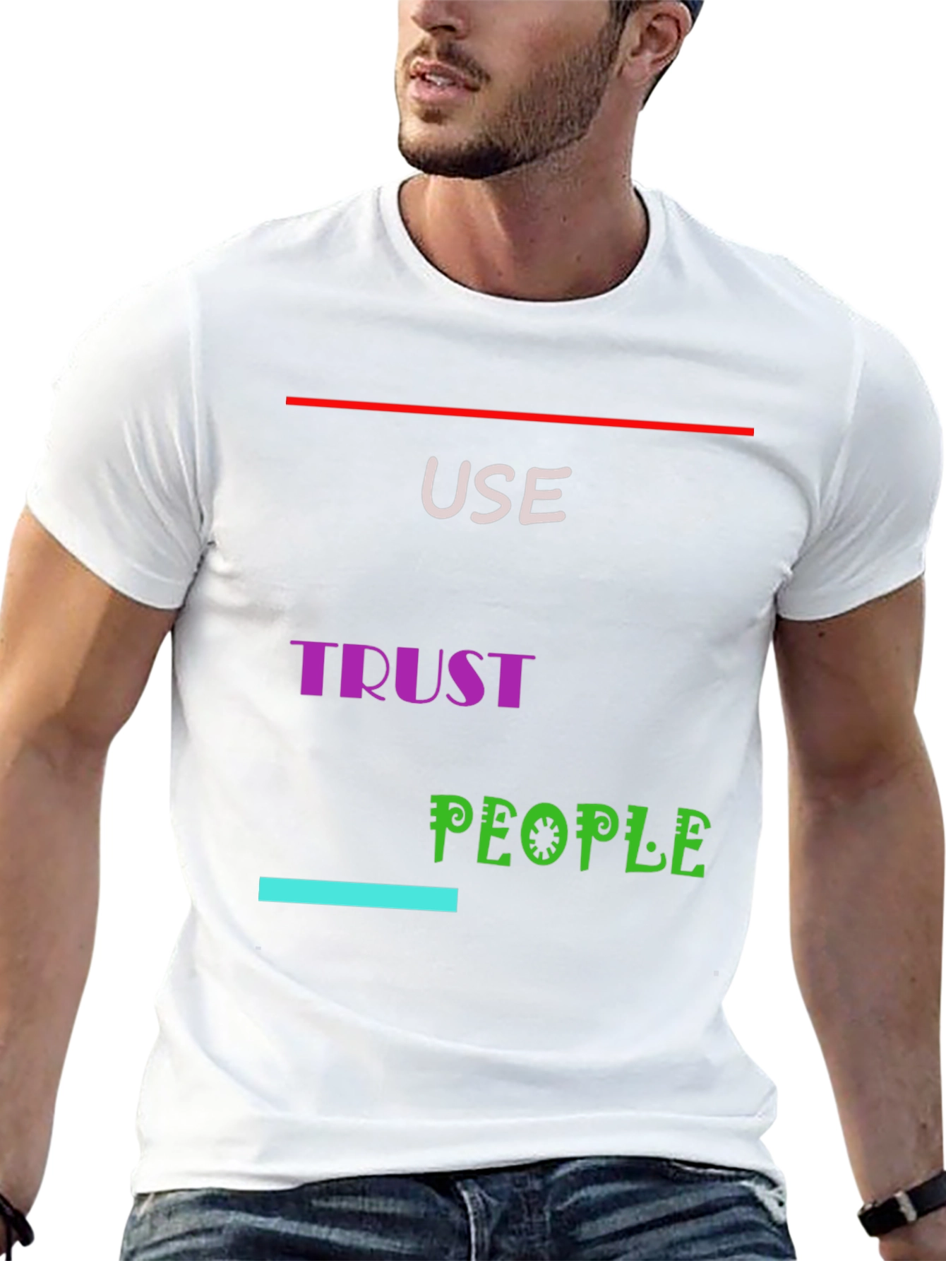 Use Trust People Graphic Tee
