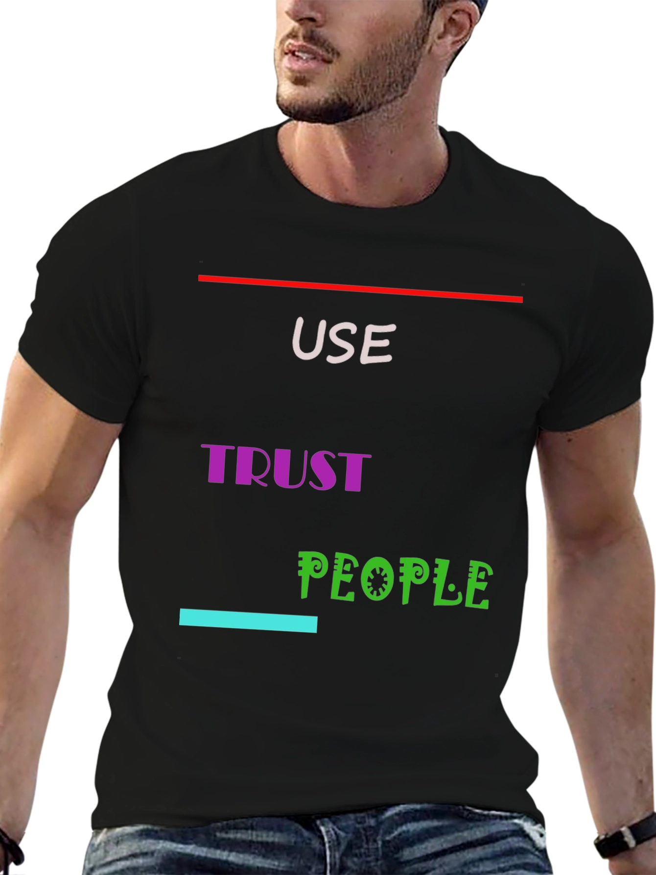 Use Trust People Graphic Tee