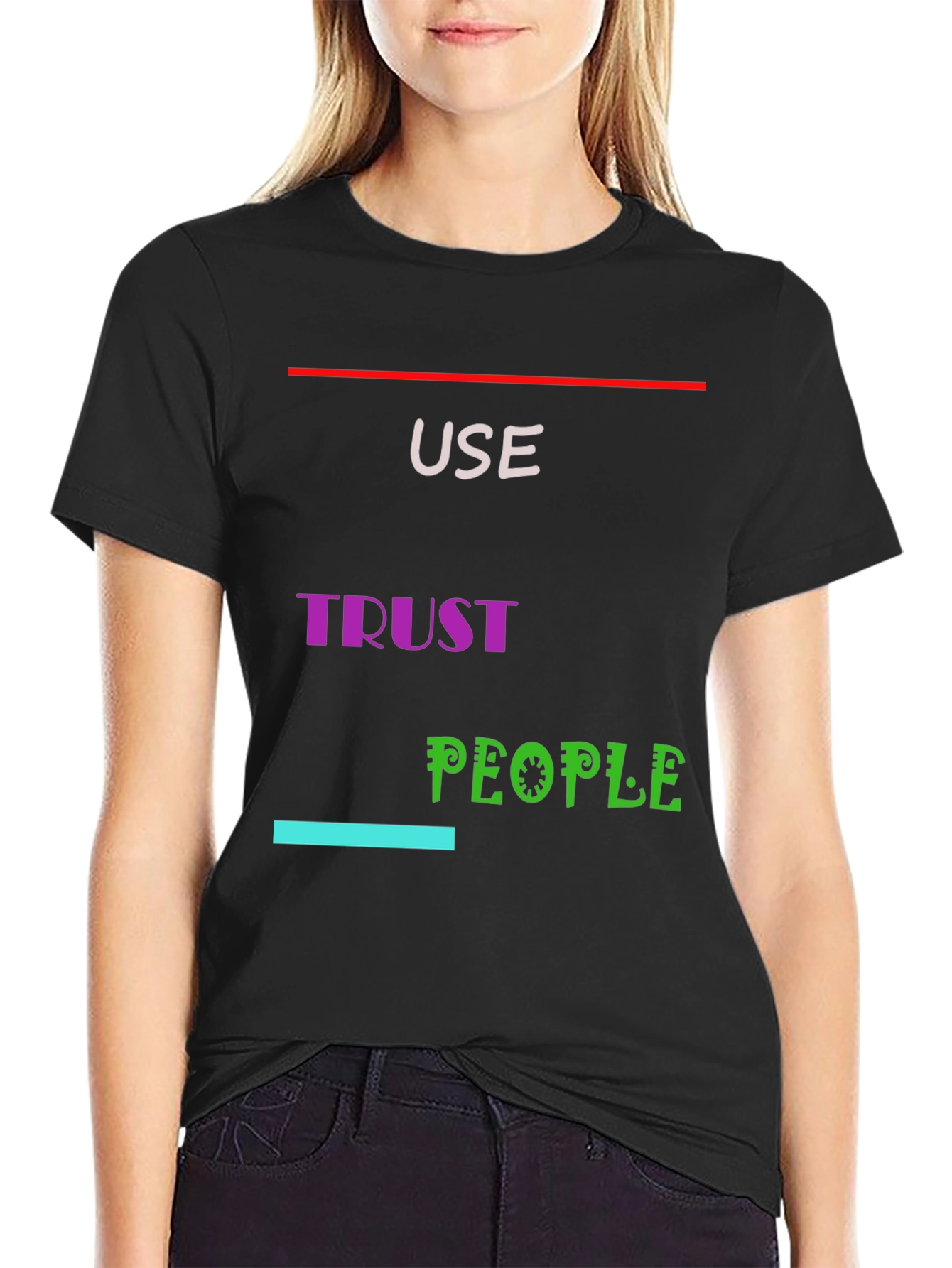 Use Trust People Graphic Tee
