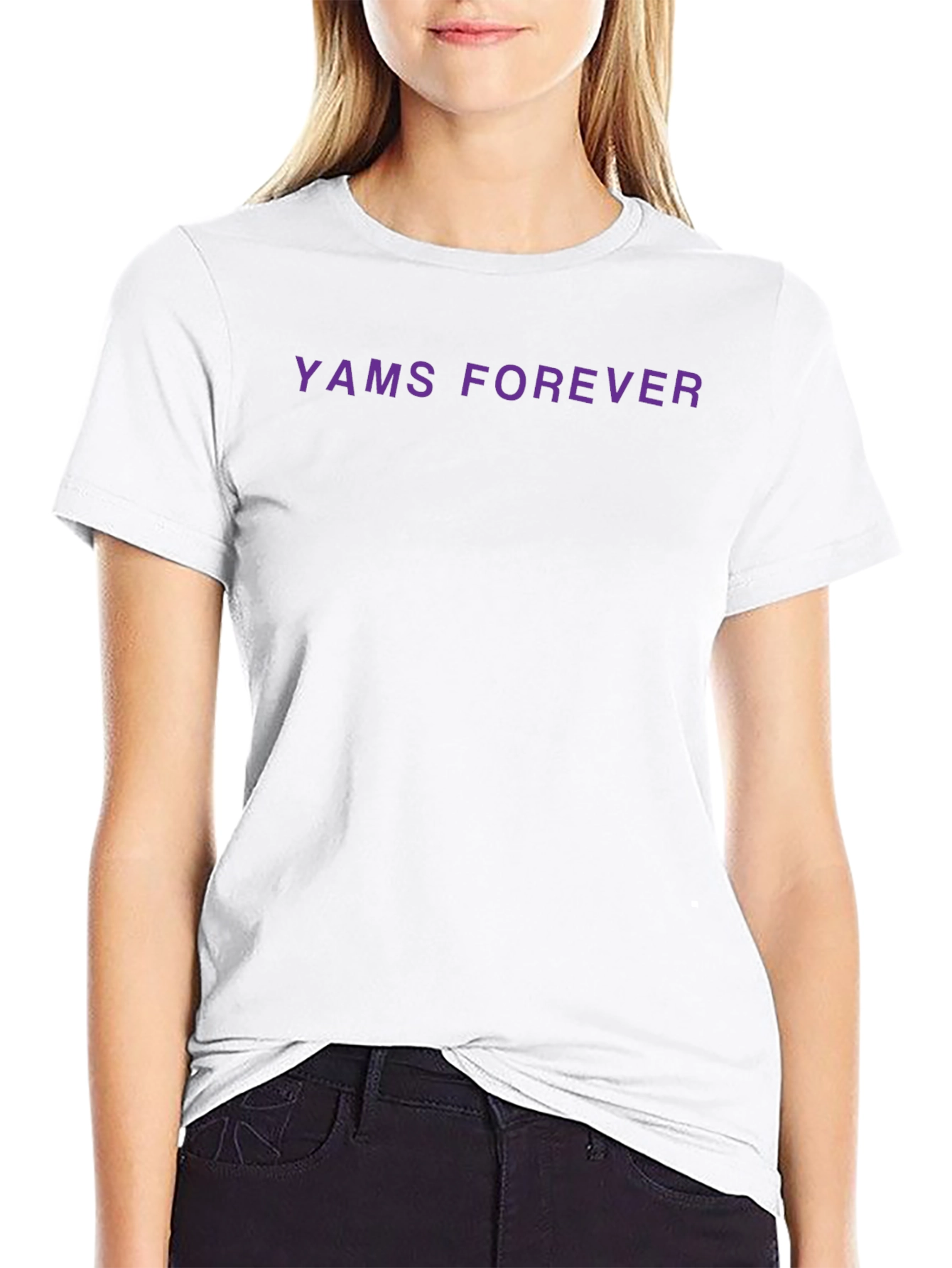YAMS FOREVER Black T-Shirt