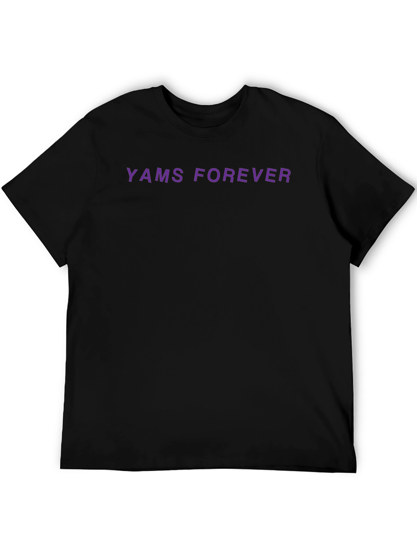 YAMS FOREVER Black T-Shirt