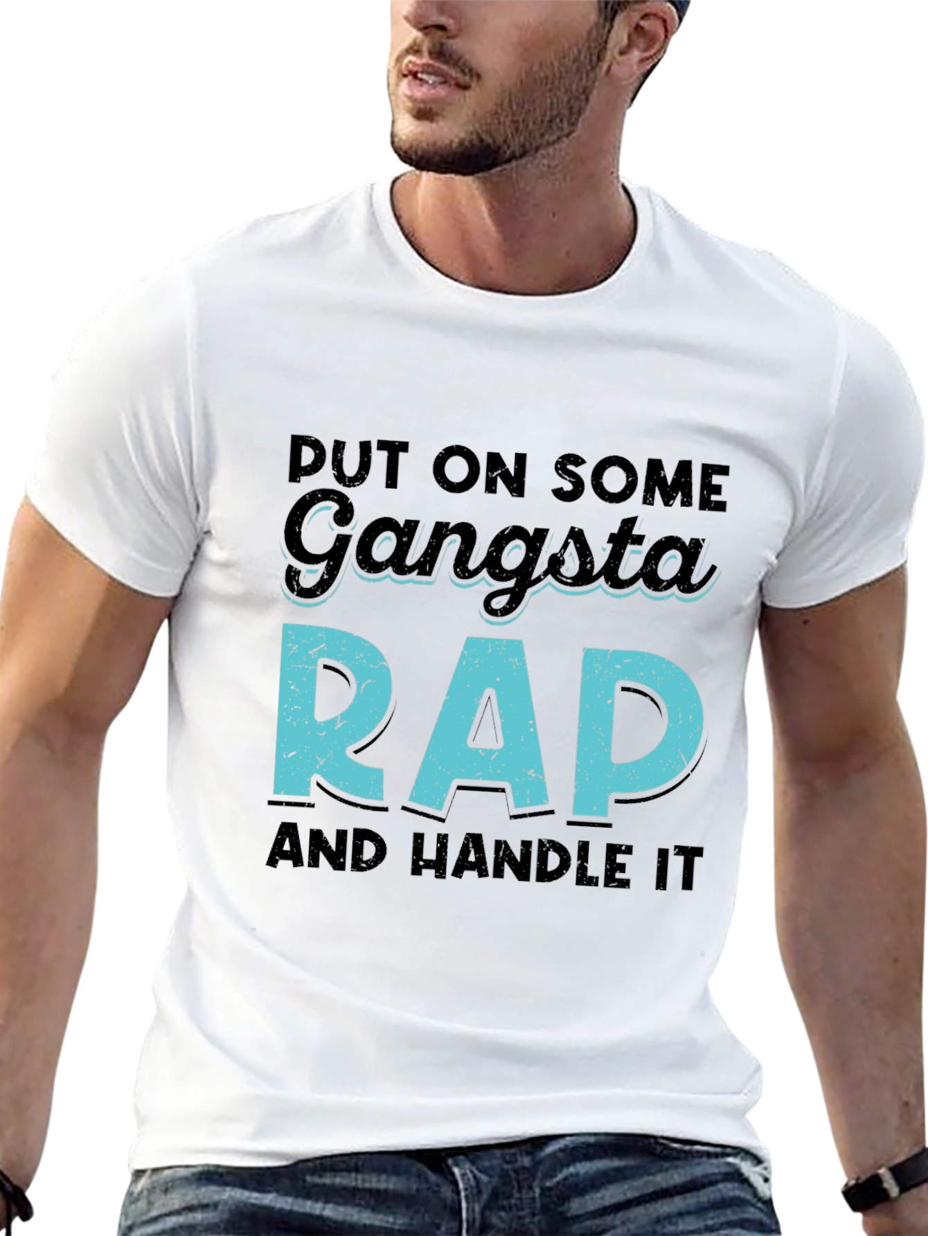Gangsta Rap Graphic T-Shirt - Unisex