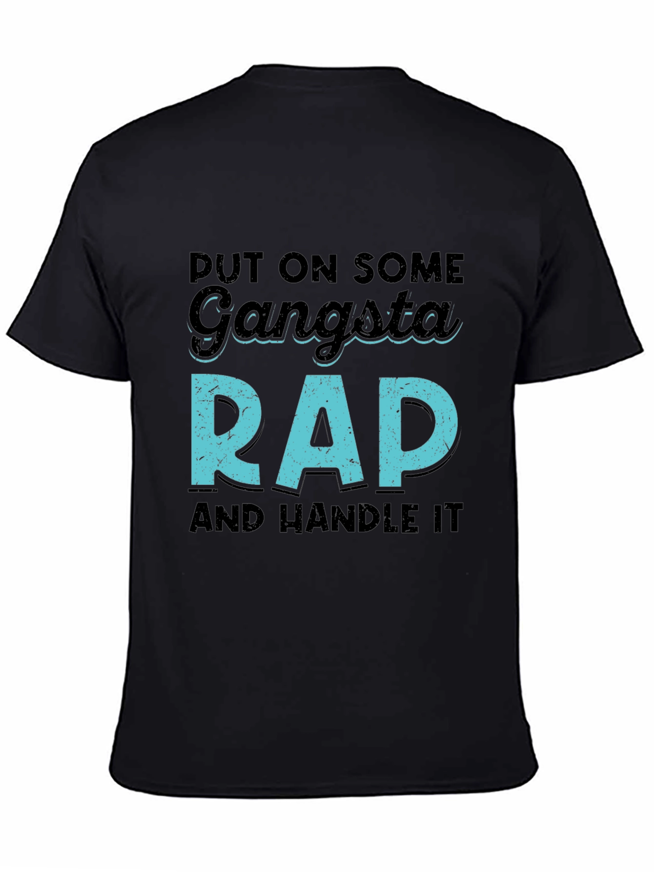 Gangsta Rap Graphic T-Shirt - Unisex