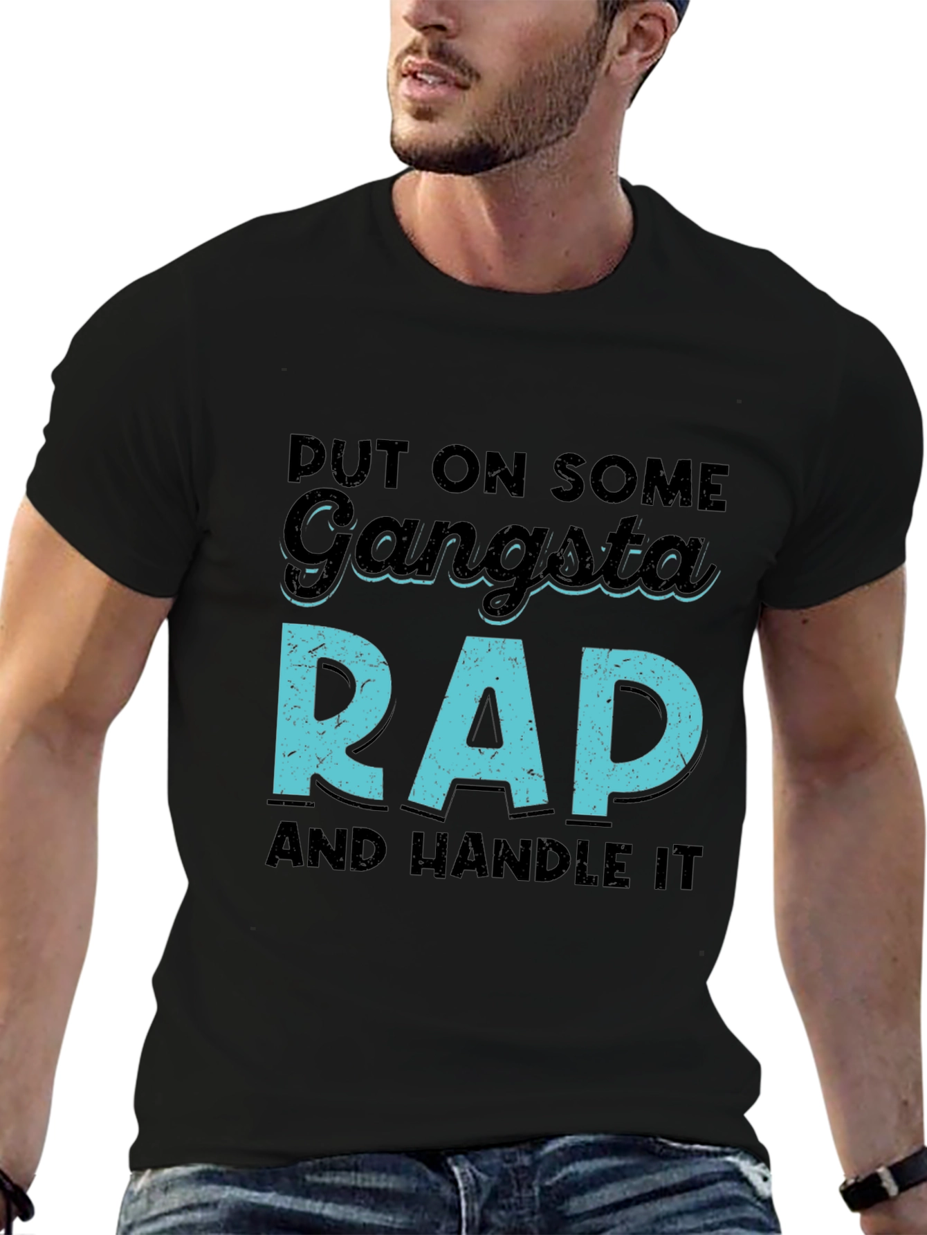 Gangsta Rap Graphic T-Shirt - Unisex