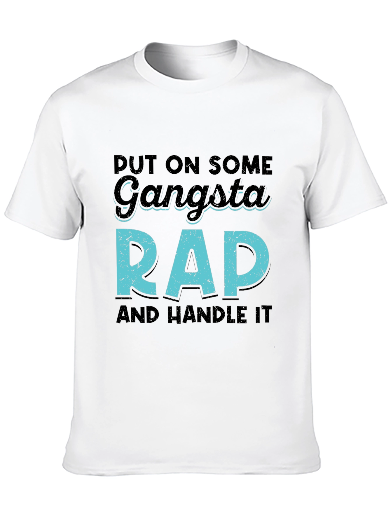 Gangsta Rap Graphic T-Shirt - Unisex