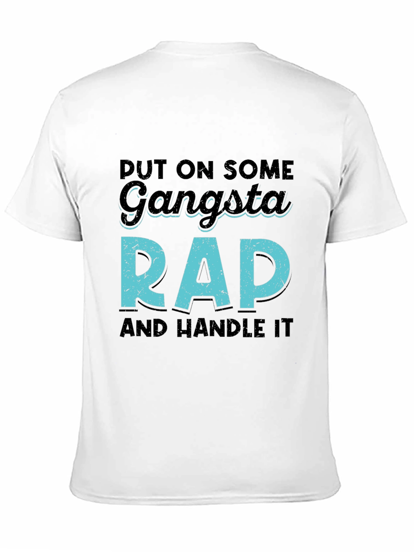 Gangsta Rap Graphic T-Shirt - Unisex