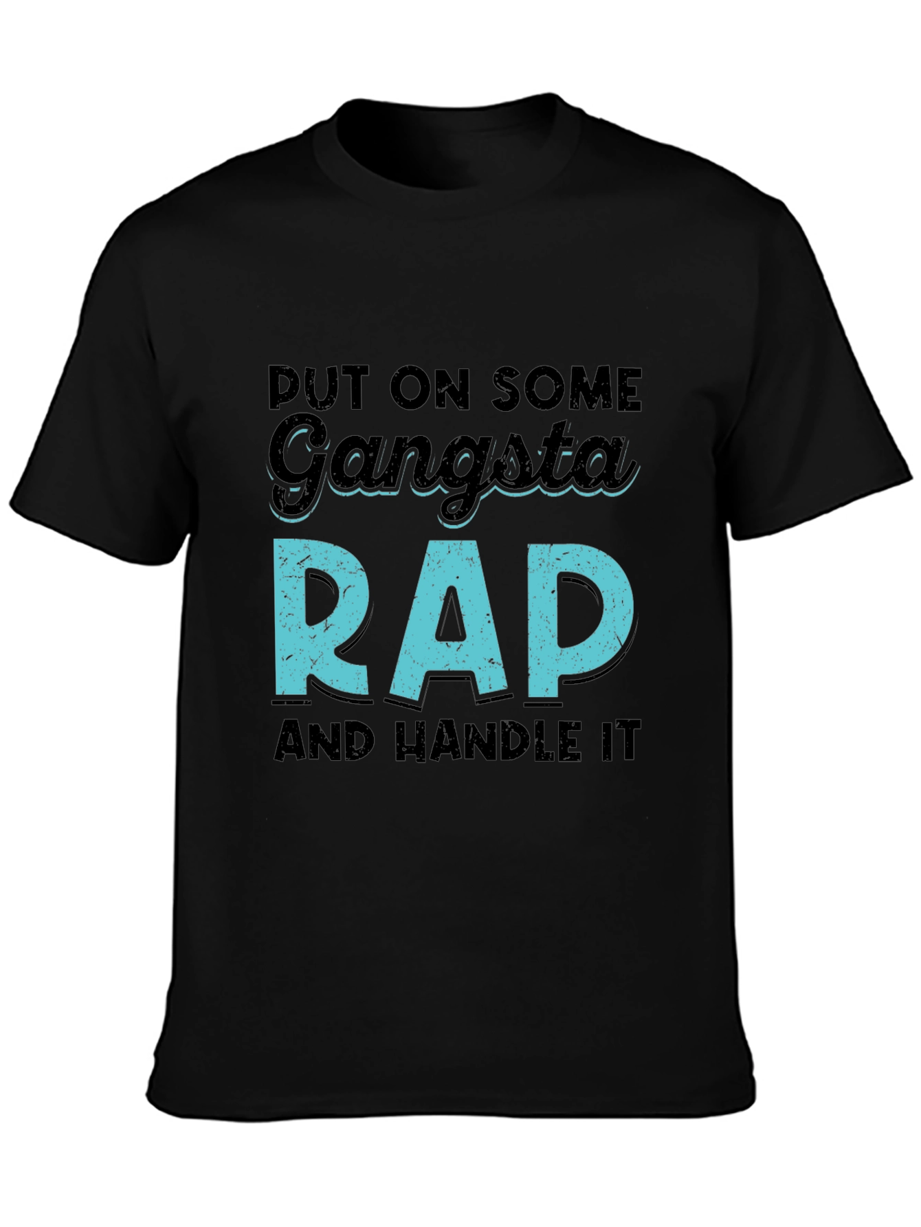 Gangsta Rap Graphic T-Shirt - Unisex