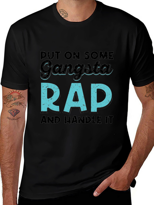 Gangsta Rap Graphic T-Shirt - Unisex