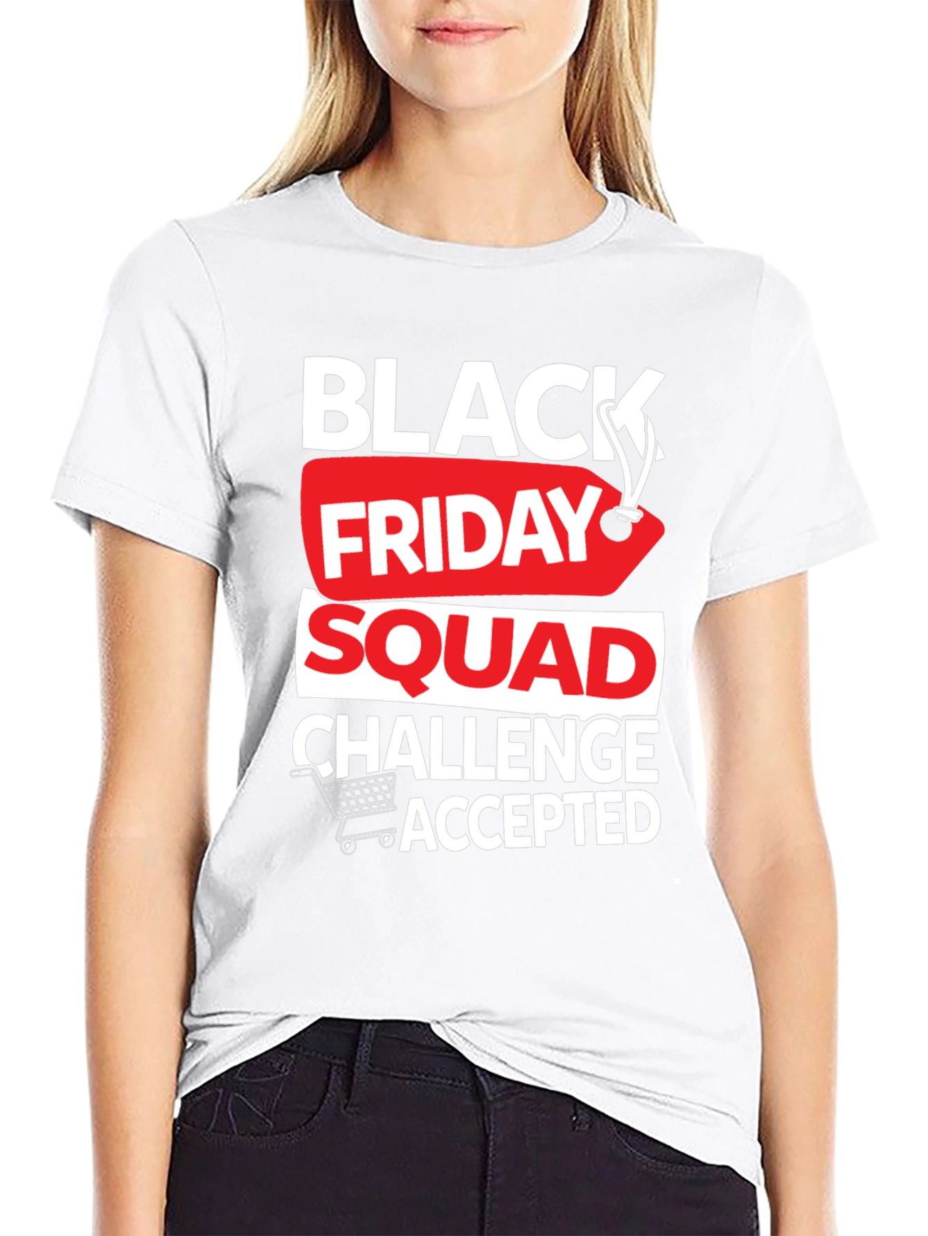 Black Friday Squad Challenge Accepted T-Shirt