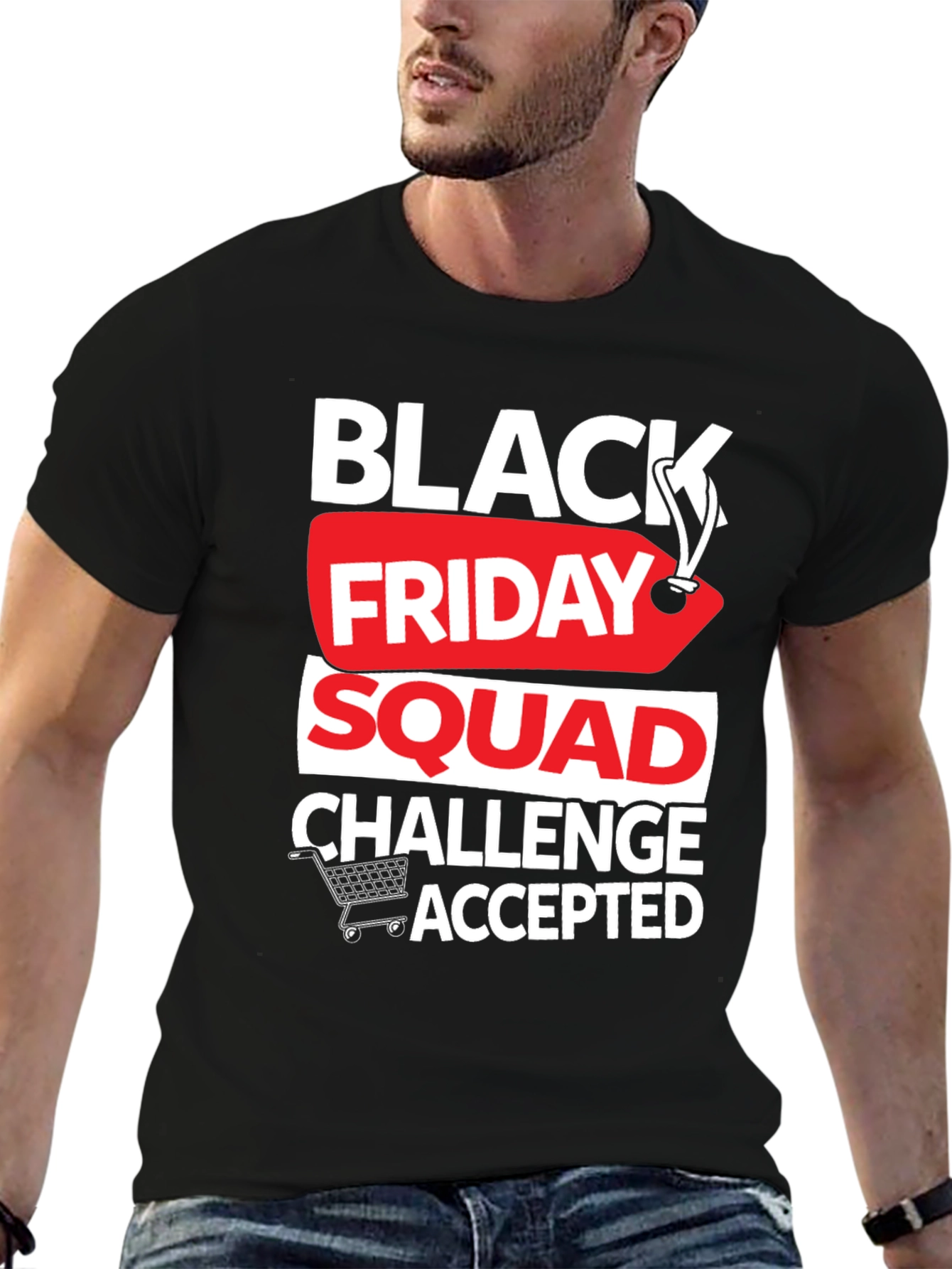Black Friday Squad Challenge Accepted T-Shirt