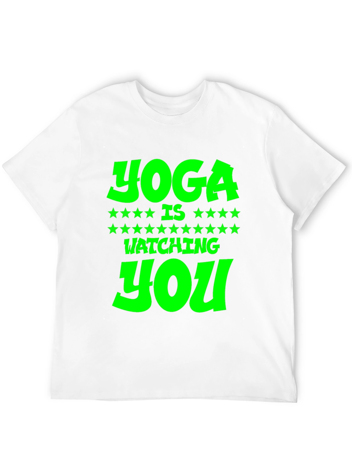 Yoga is Watching You Graphic Tee