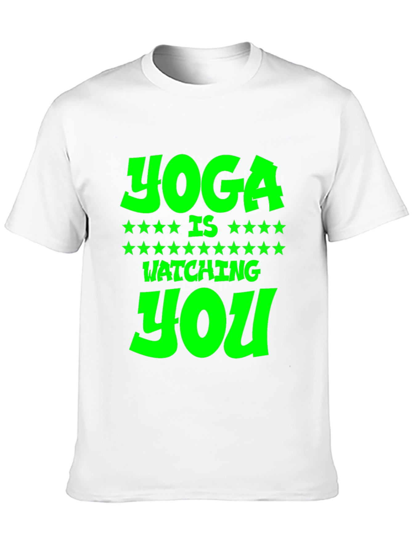 Yoga is Watching You Graphic Tee
