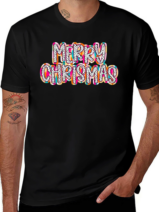 Merry Christmas Colorful T-Shirt