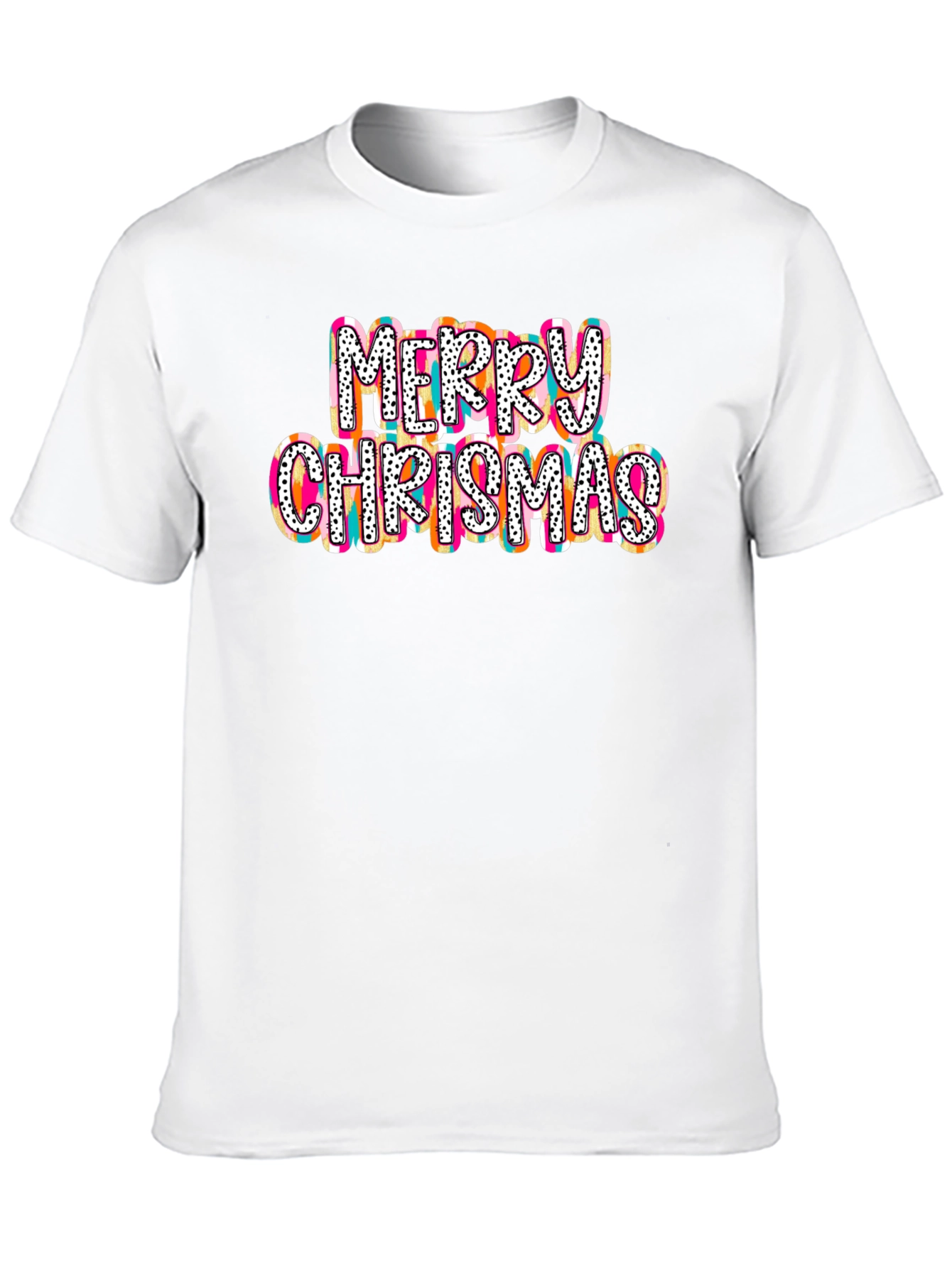 Merry Christmas Colorful T-Shirt