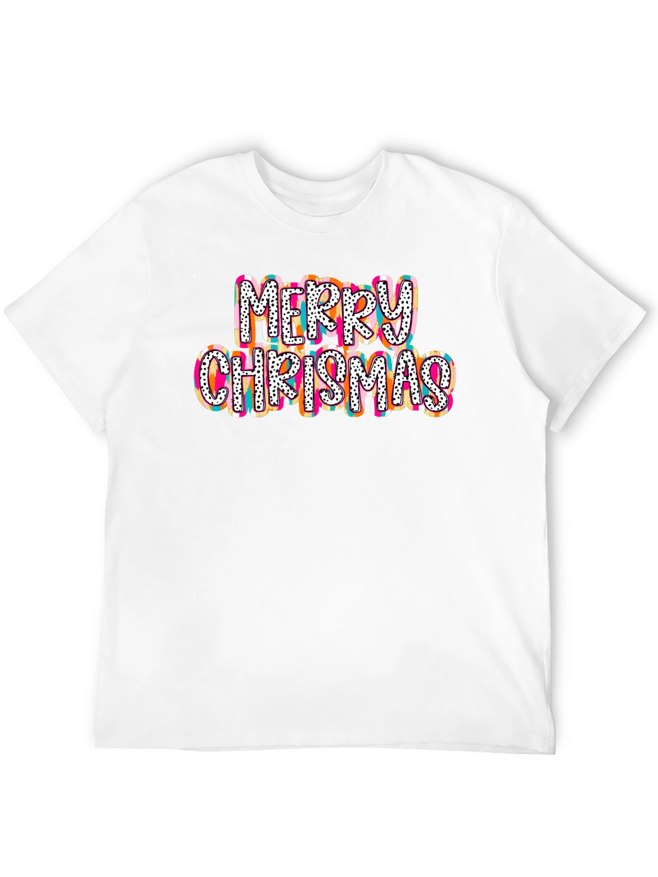 Merry Christmas Colorful T-Shirt
