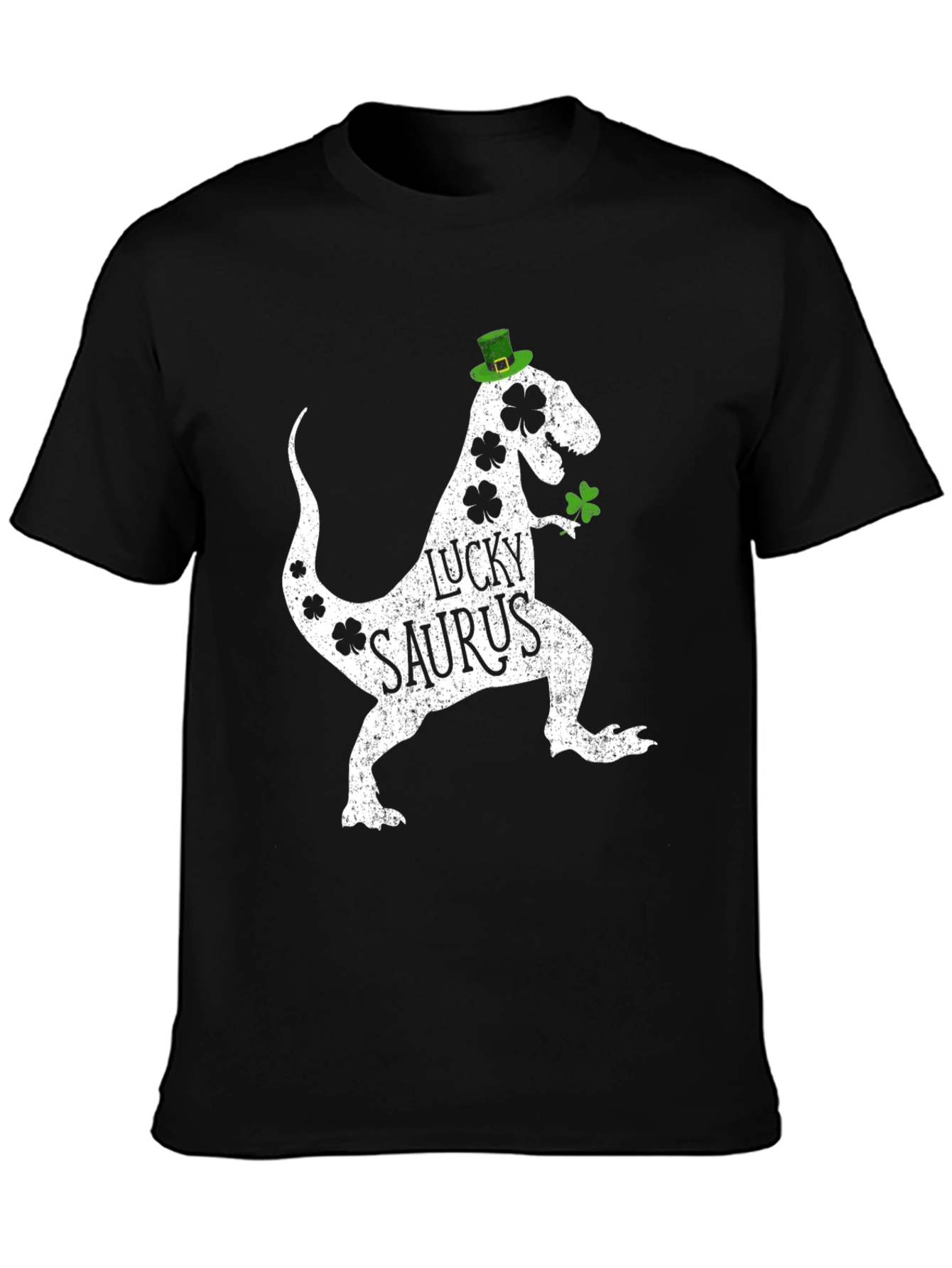 Lucky Saurus St. Patricks Day Graphic Tee
