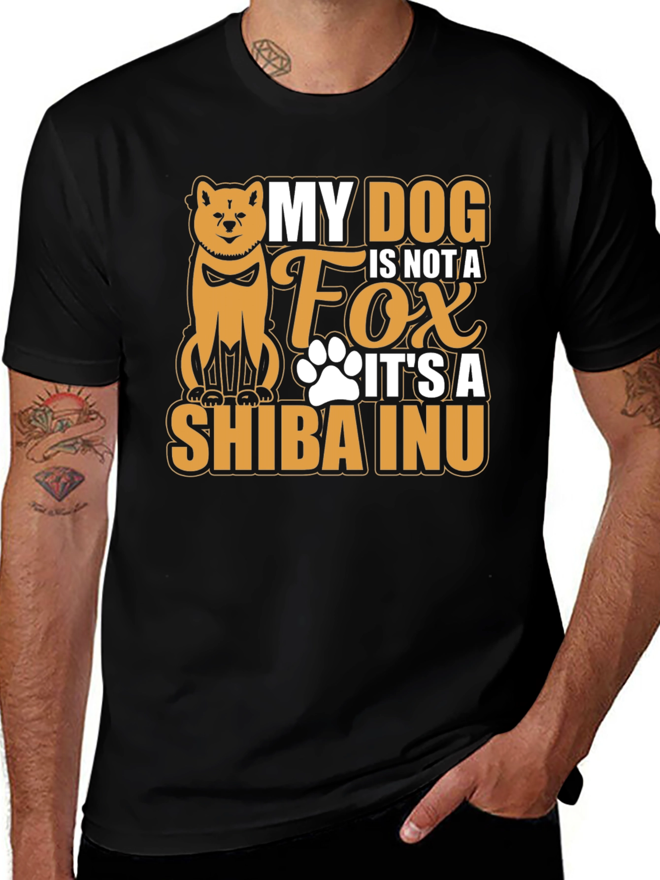My Dog is Not a Fox Shiba Inu T-Shirt