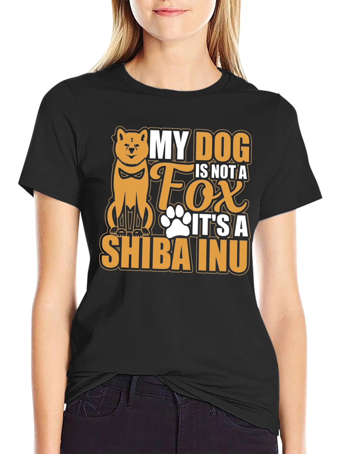 My Dog is Not a Fox Shiba Inu T-Shirt