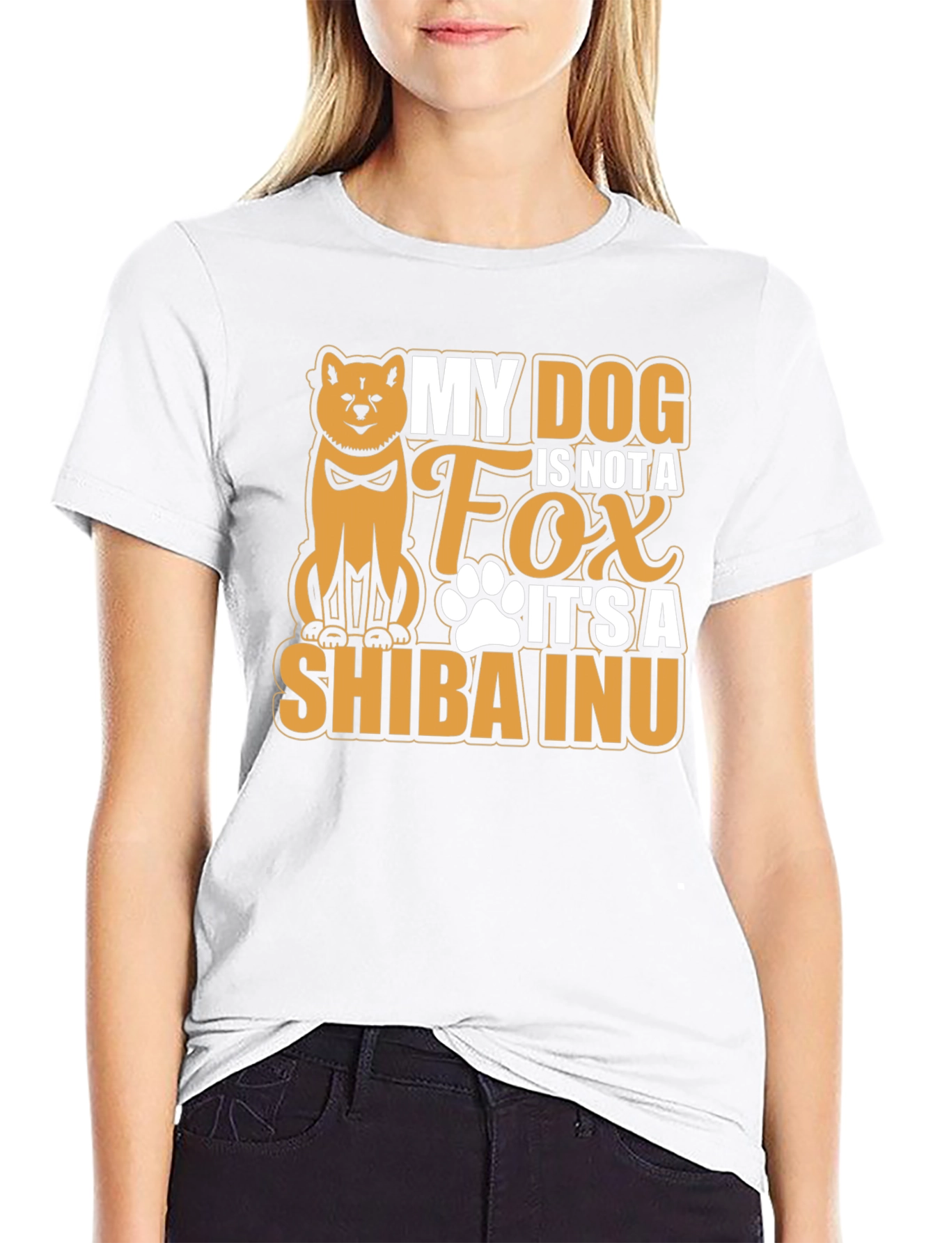 My Dog is Not a Fox Shiba Inu T-Shirt