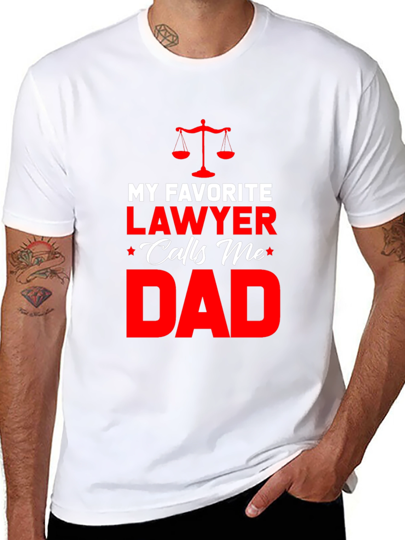 My Favorite Lawyer Calls Me Dad T-Shirt