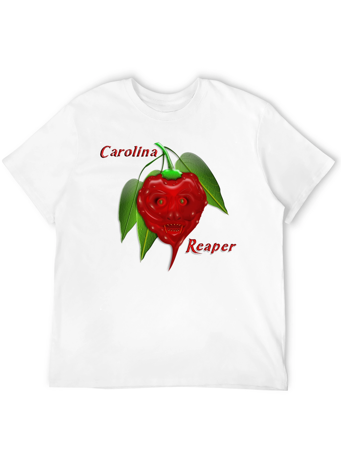 Carolina Reaper Graphic Tee - Spicy Pepper Design