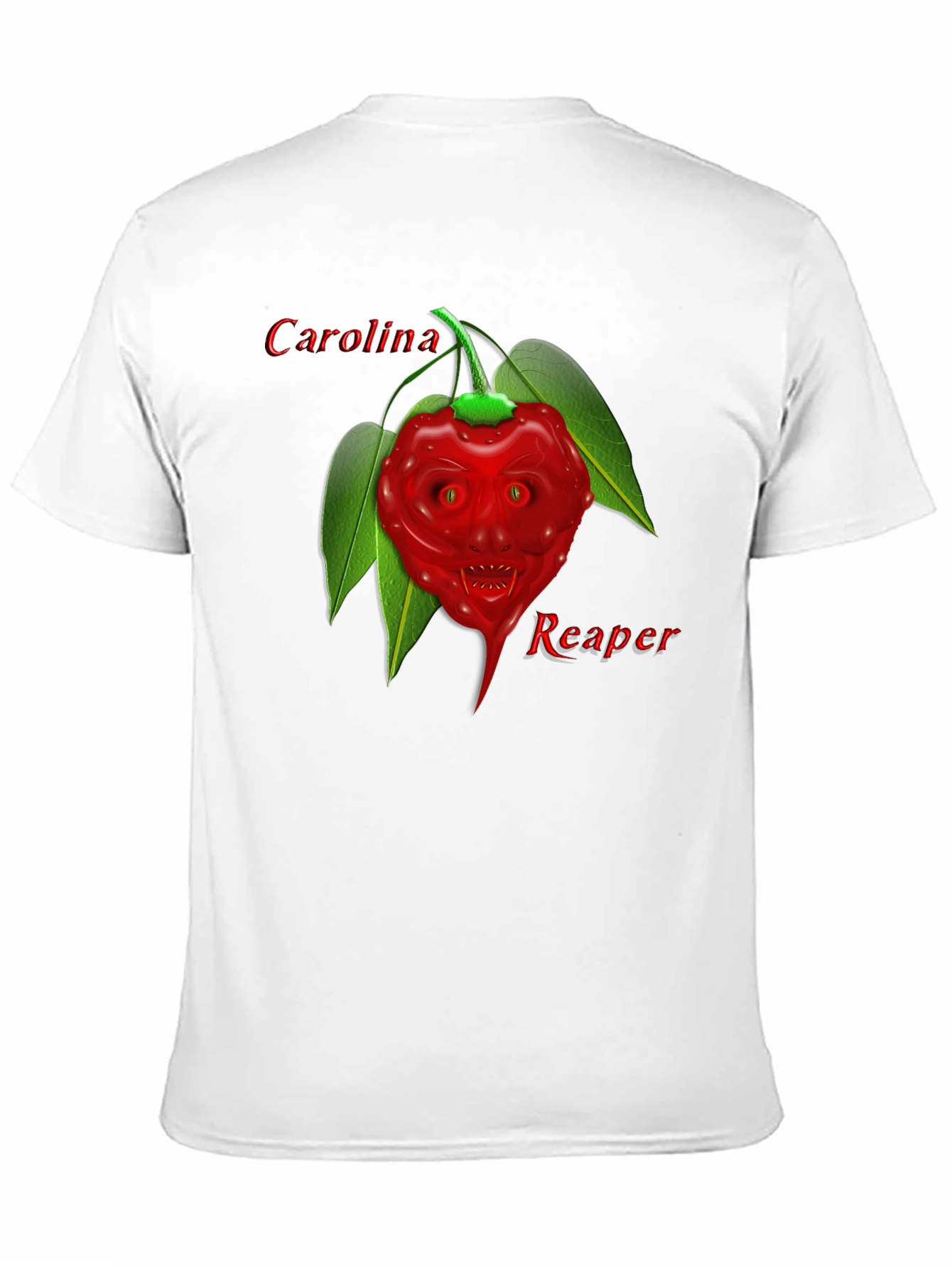 Carolina Reaper Graphic Tee - Spicy Pepper Design