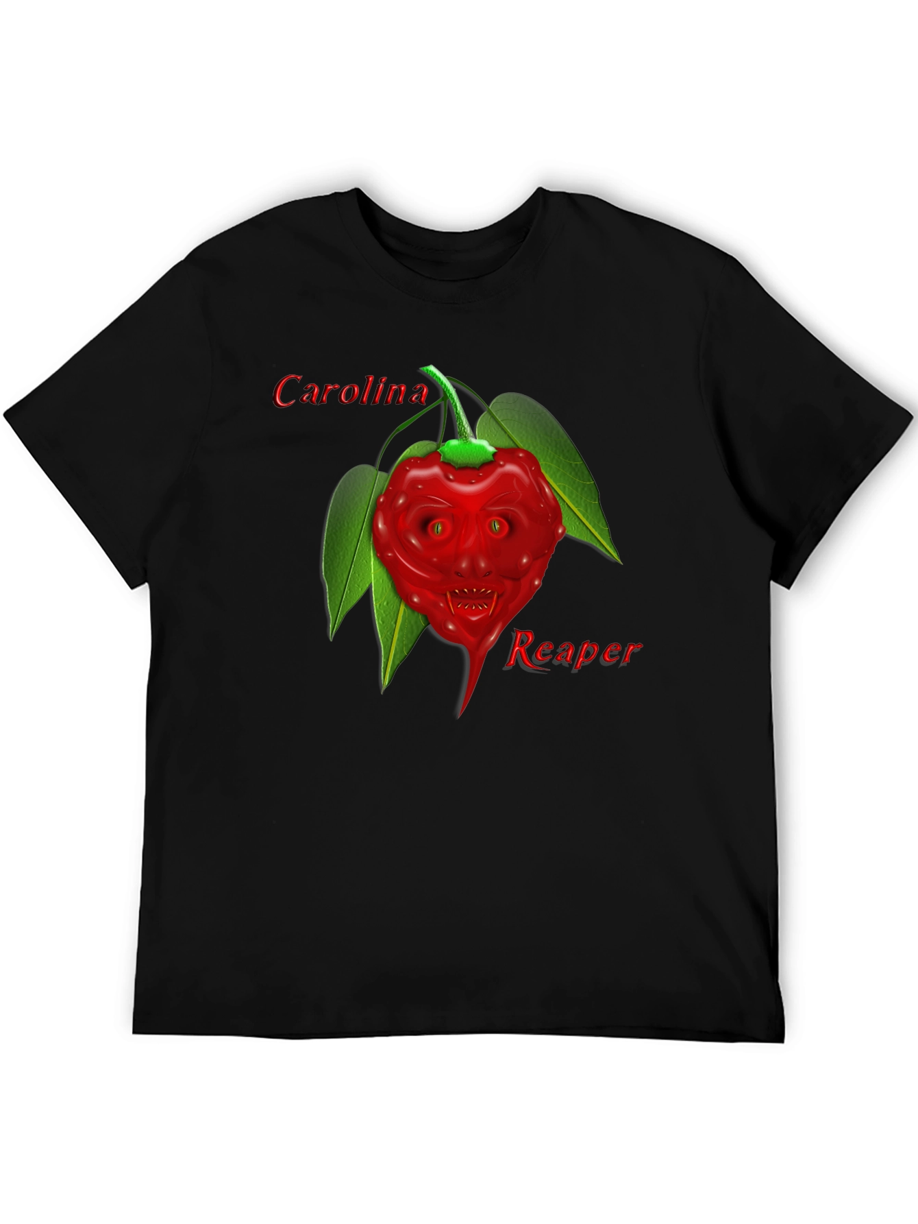 Carolina Reaper Graphic Tee - Spicy Pepper Design