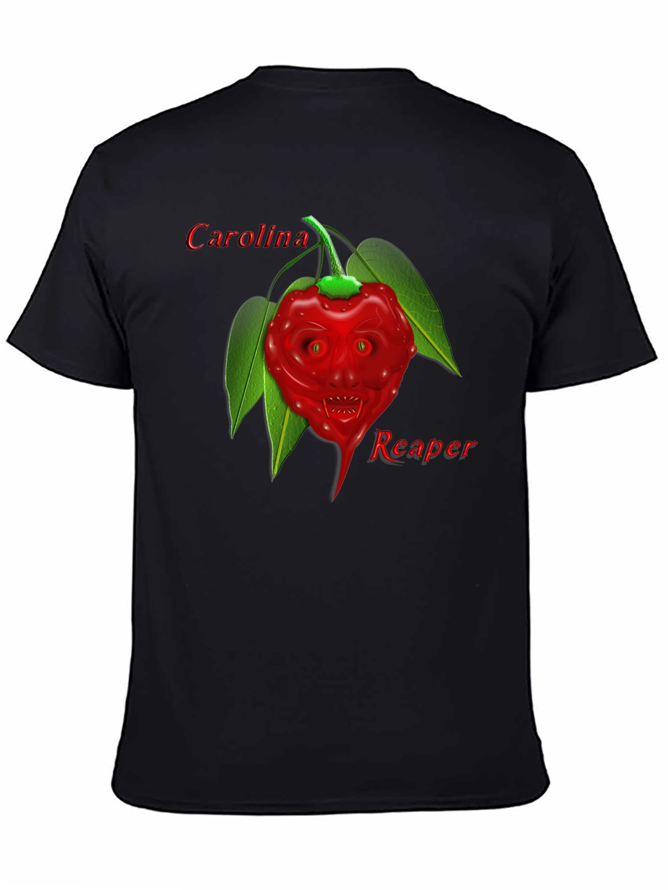 Carolina Reaper Graphic Tee - Spicy Pepper Design