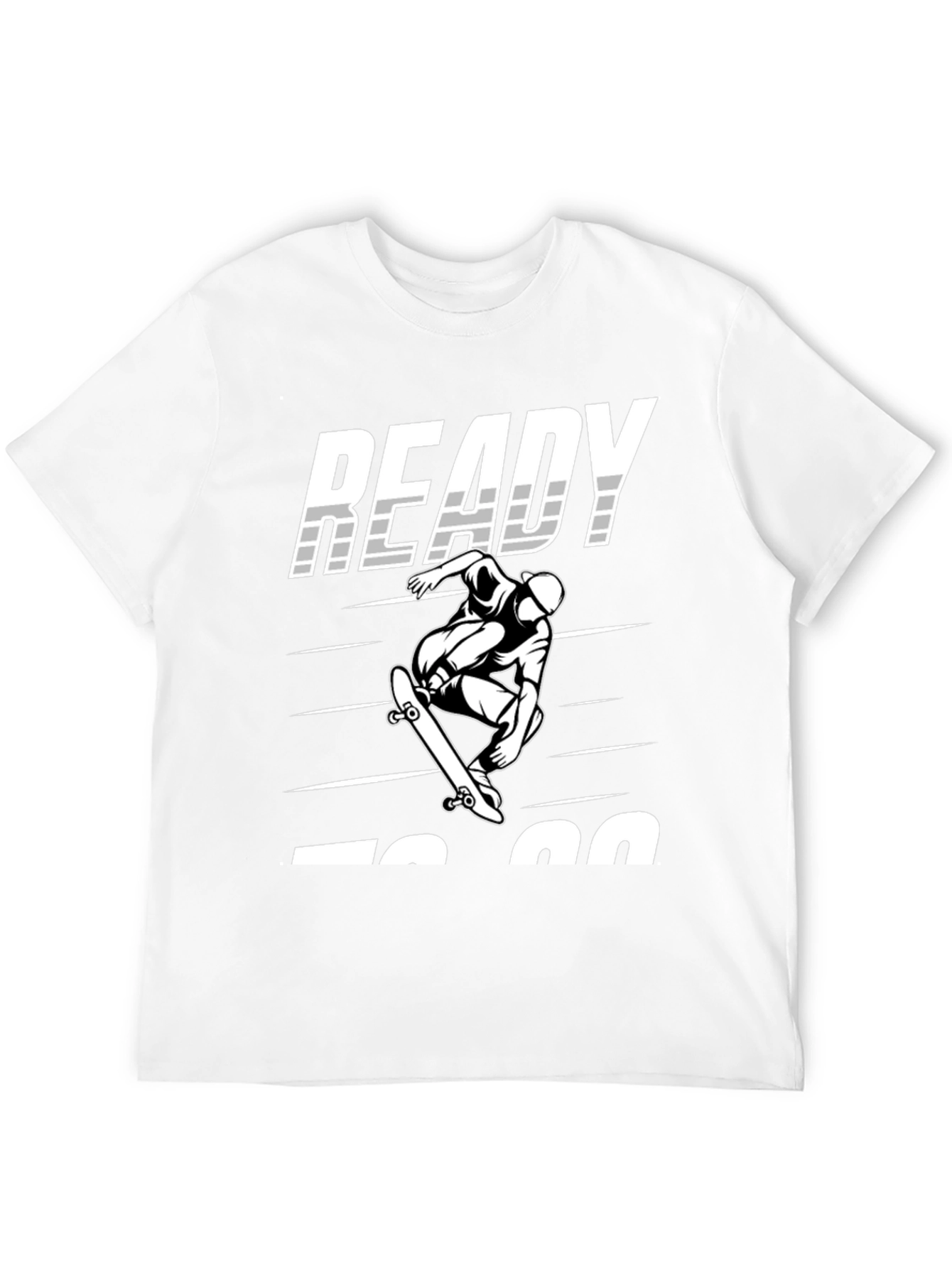 Ready To Go Skateboard T-Shirt | Mens Graphic Tee